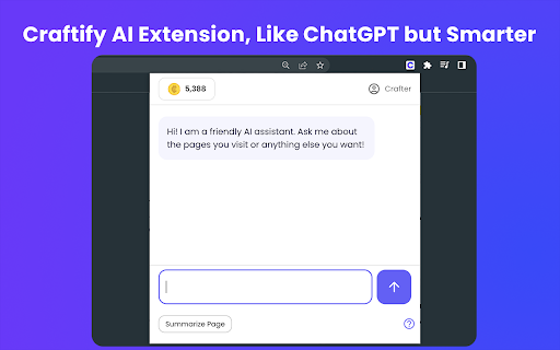 Craftify AI Extension - 谷歌插件