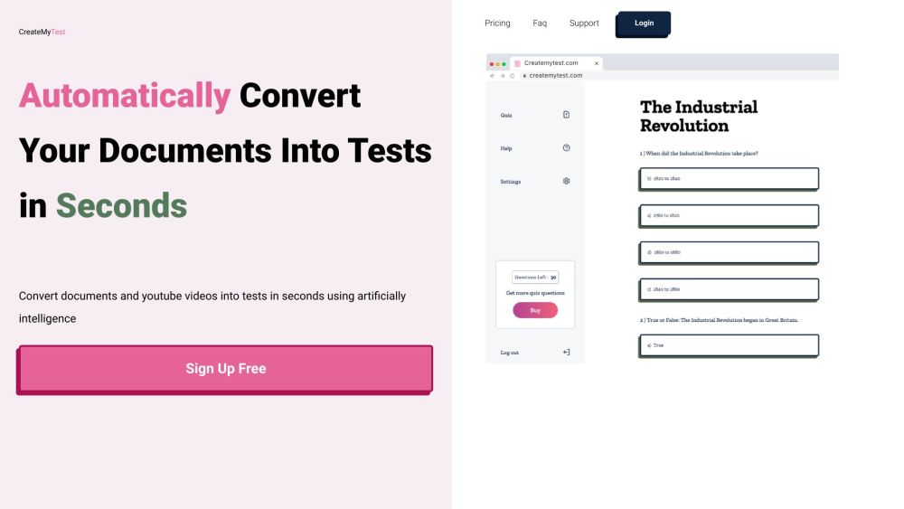 Create My Test