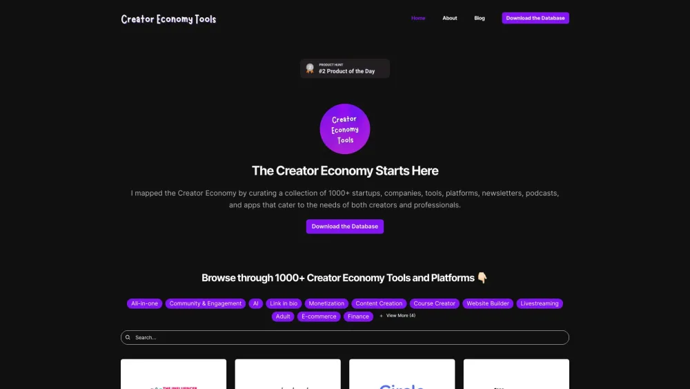 Creator Economy Tools