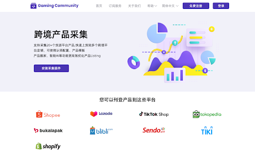 Cross-border Product Listing AI - 谷歌插件