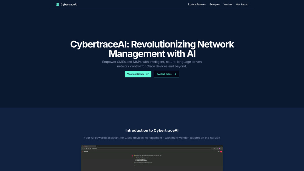 CyberTraceAI