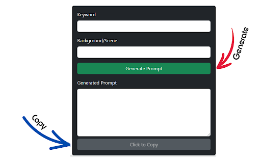 DALL-E 3 Prompt Generator - 谷歌插件
