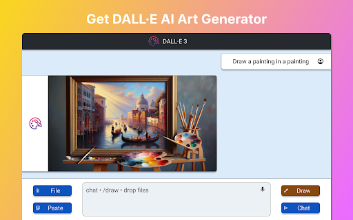 DALLE Art Generator - 谷歌插件