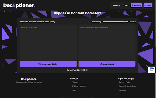 DecEptioner's Chrome Extension - 谷歌插件