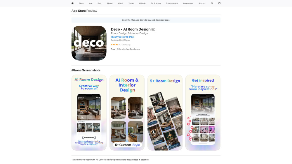 Deco - AI Room Design