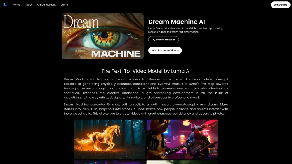 Dream Machine AI