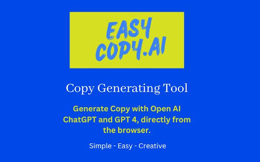 EasyCopy.ai - 谷歌插件