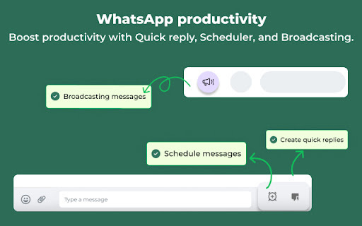 WhatsApp Web Scheduler - 谷歌插件