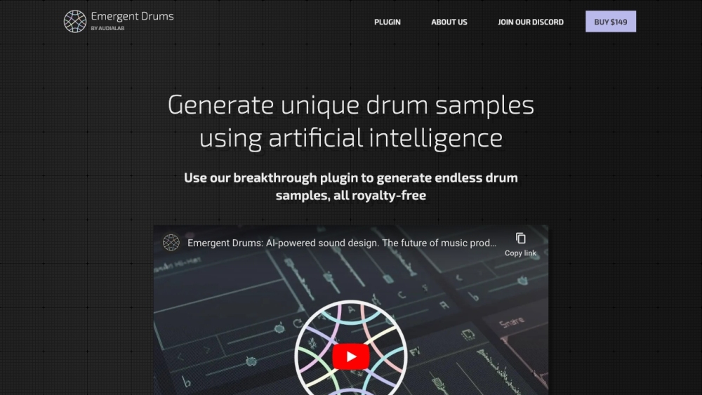 Audialab的Emergent Drums