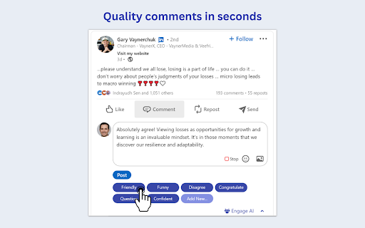 ChatGPT for LinkedIn - 谷歌插件