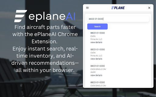 ePlaneAI - 谷歌插件