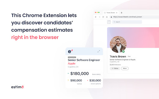Estim8.ai Chrome Extension - 谷歌插件