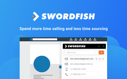 Swordfish AI - 谷歌插件