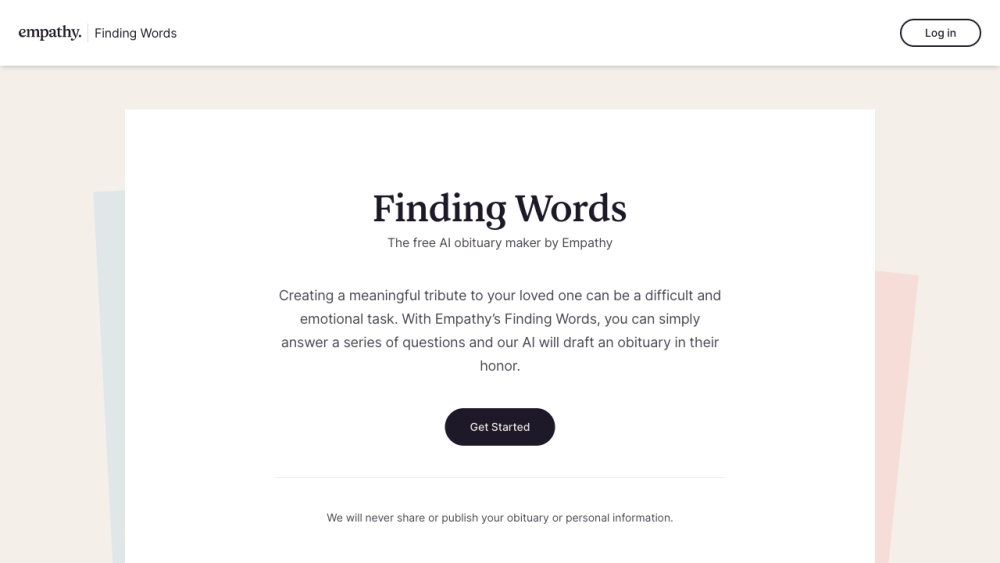 Finding Words