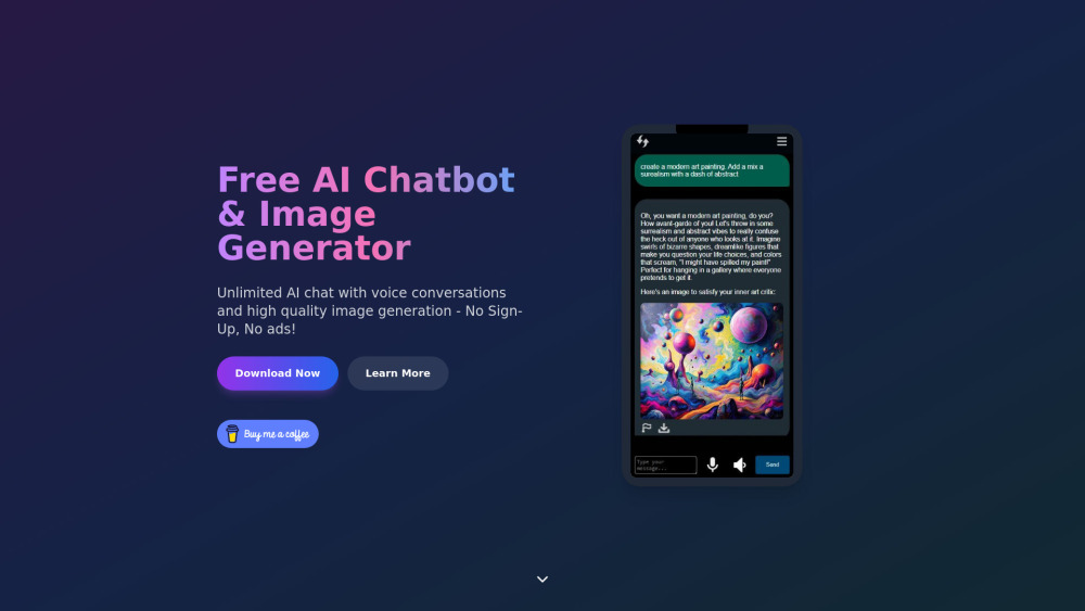 Unlimited AI Chat & Image Generation