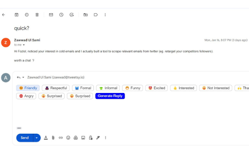 Email Assistant Extension - 谷歌插件