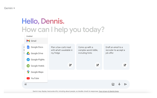 Gemini AI Chat Extension - 谷歌插件
