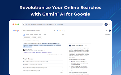 Gemini AI for Google - 谷歌插件