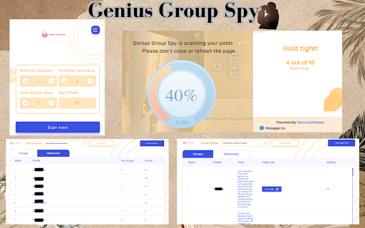 Genius Group Spy - 谷歌插件
