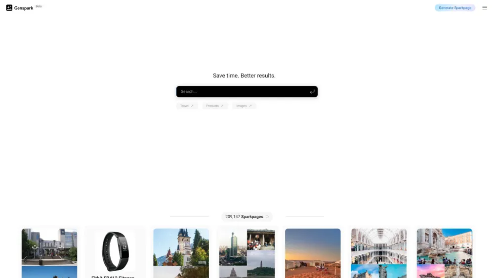 Sparkpages AI