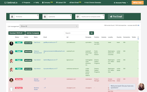 GetEmail.io - 谷歌插件