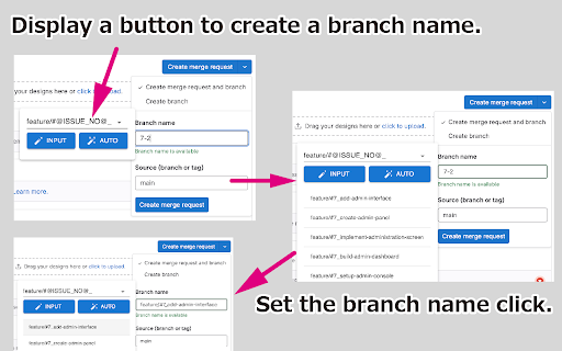 GitLab Branch Name Generator - 谷歌插件