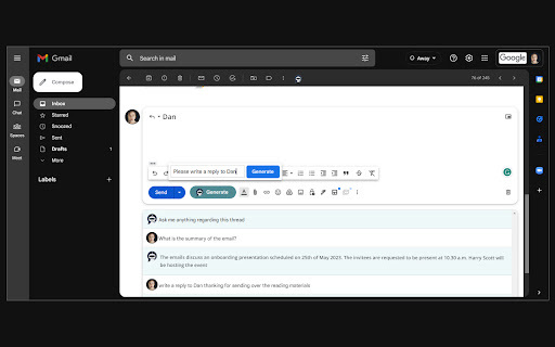 Gmail Bot - 谷歌插件