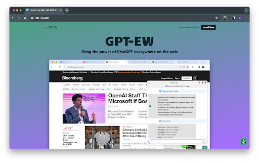 GPT-EW - 谷歌插件