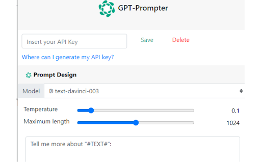 Fast Custom Prompts - 谷歌插件