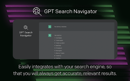 GPT Search Navigator - 谷歌插件