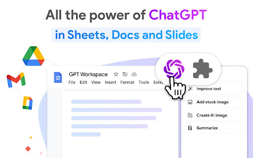 GPT for Google Workspace - 谷歌插件