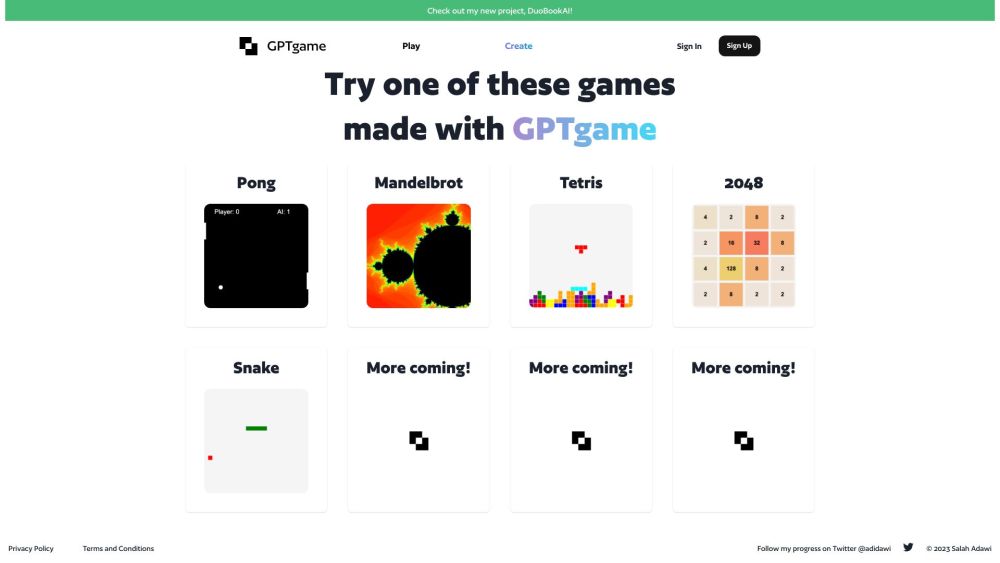 GPT游戏