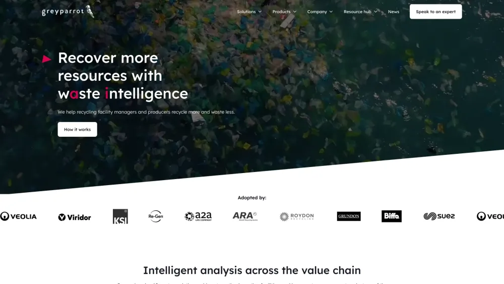 Greyparrot waste intelligence