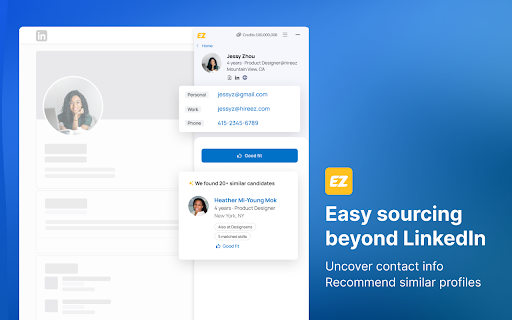 hireEZ Extension - 谷歌插件