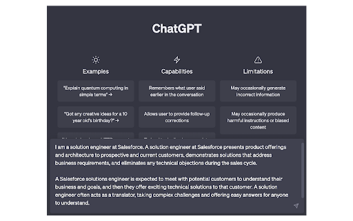 Chat GPT Extension - 谷歌插件