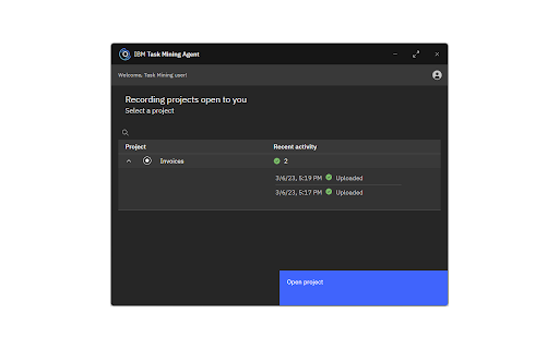 IBM Task Mining Support Extension - 谷歌插件