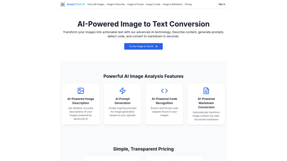 ImageToText.AI