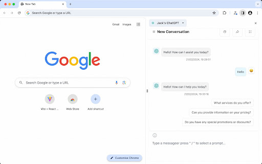 ChatGPT Plugin - 谷歌插件