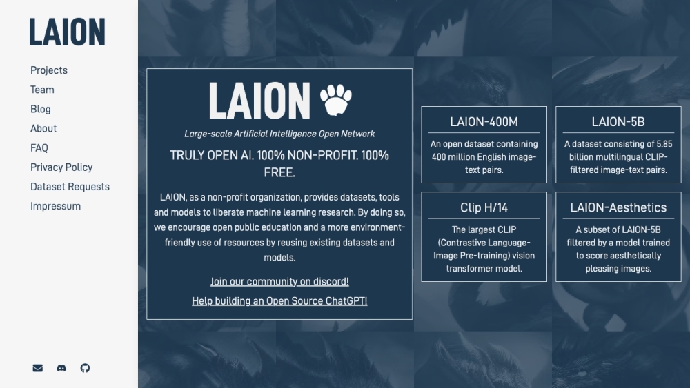 LAION - 大规模人工智能开放网络