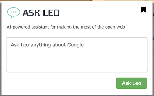 Leo Page Assistant - 谷歌插件