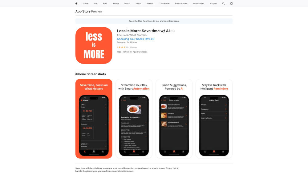 Less is More