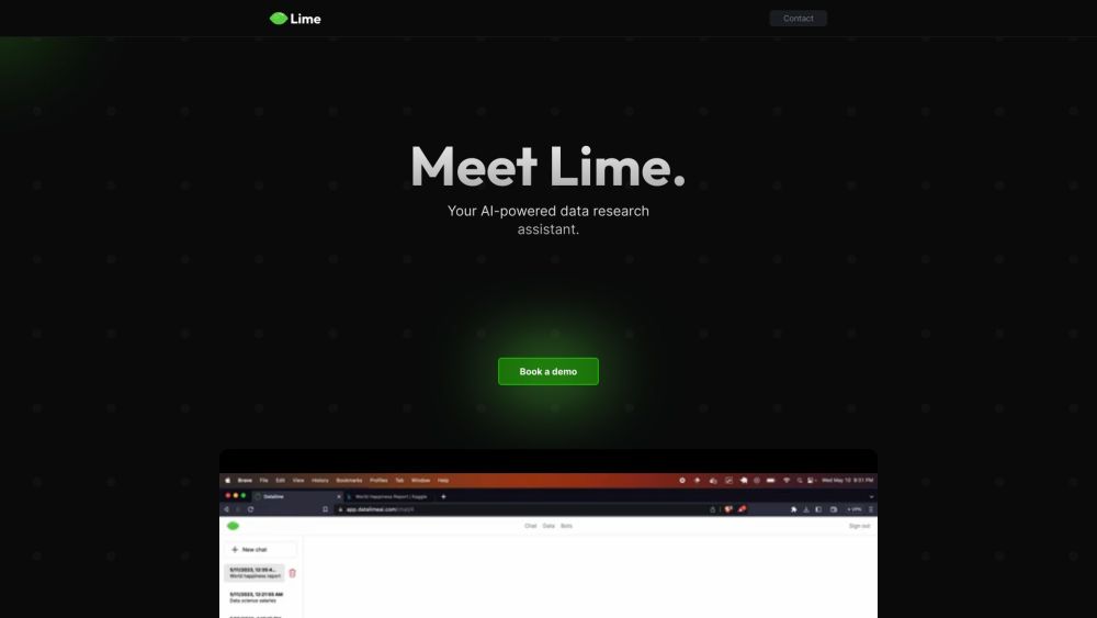 Lime - 您的AI驱动数据研究助手