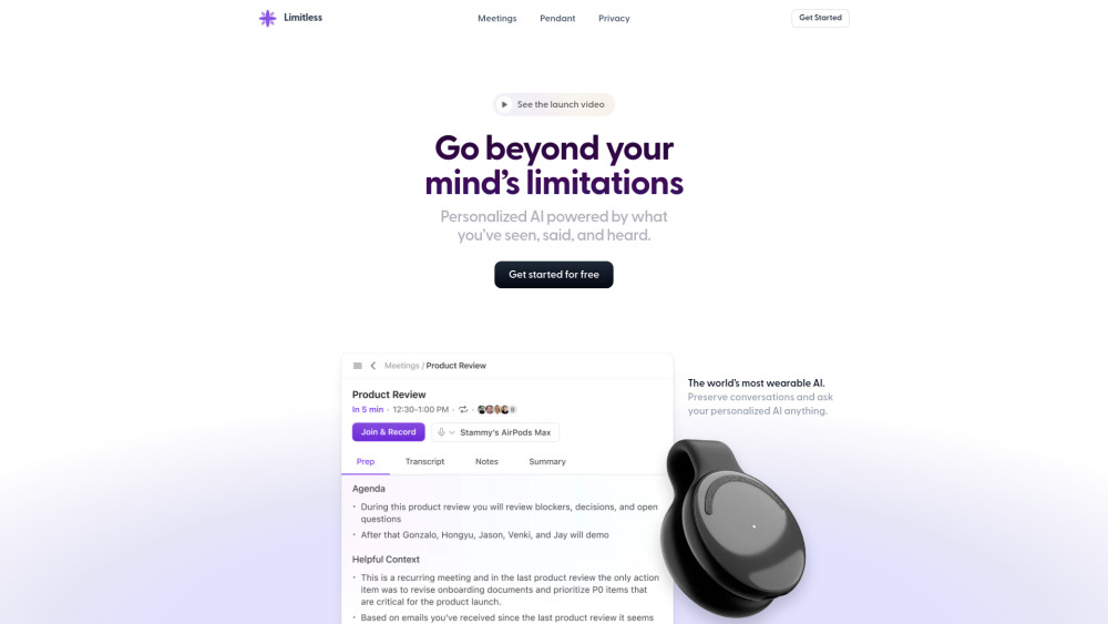 Limitless AI