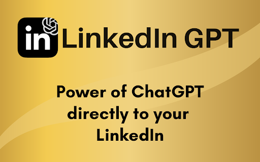 用于领英的ChatGPT - 谷歌插件