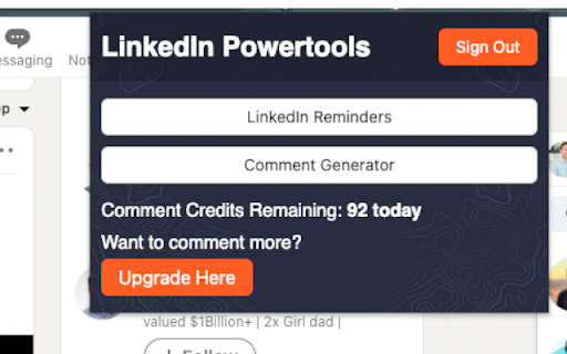 LinkedIn Powertools - 谷歌插件
