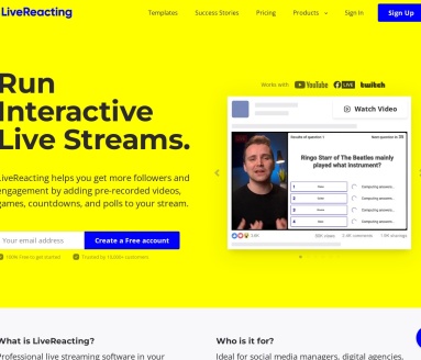 LiveReacting AI