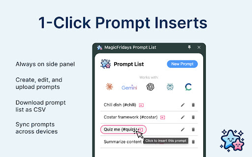 AI Prompt Manager - 谷歌插件