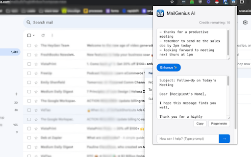 MailGenius AI - 谷歌插件