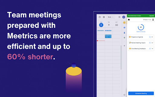 Meetrics - 谷歌插件