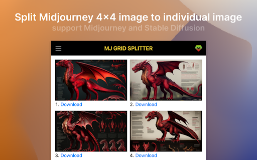 Image Grid Splitter - 谷歌插件